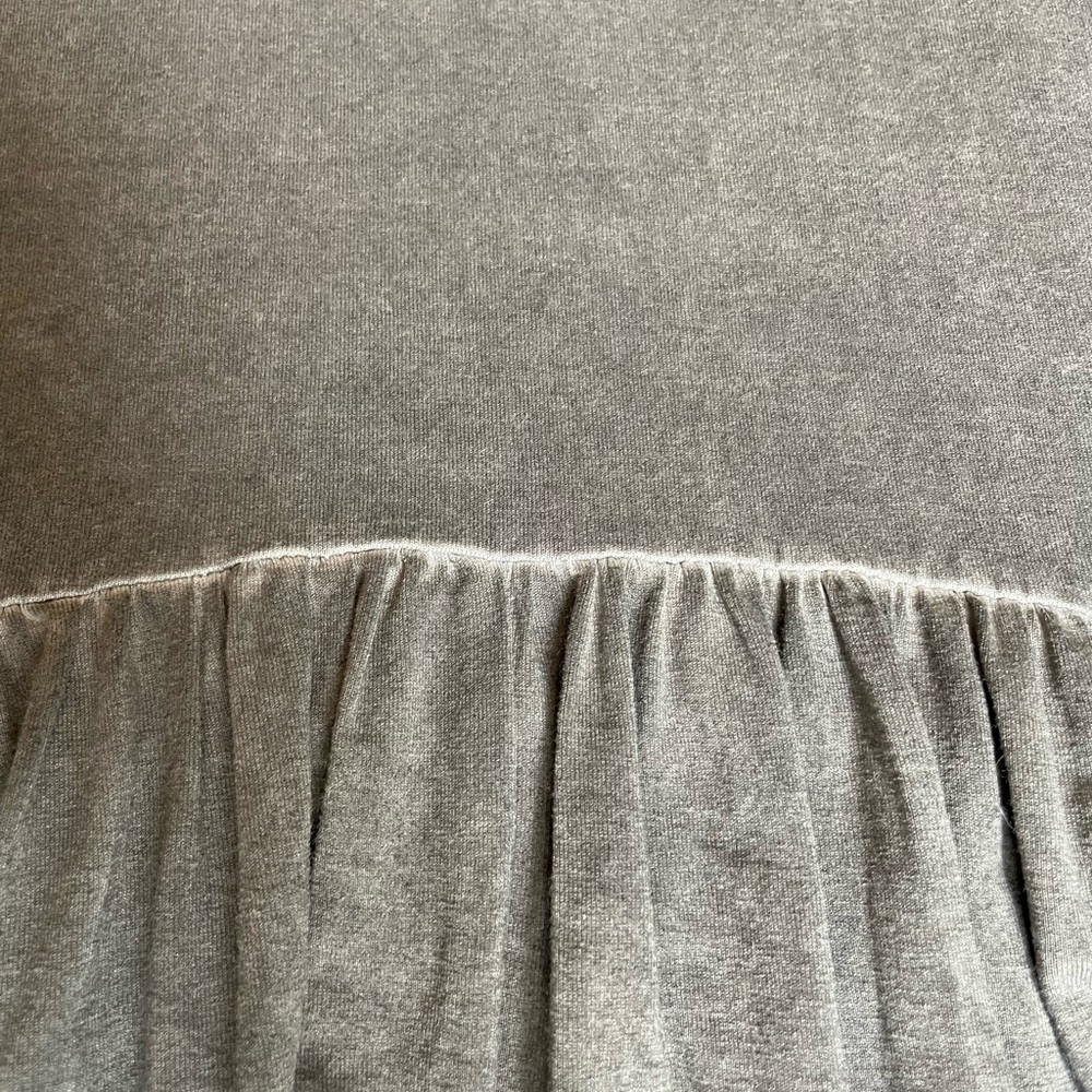 Dantelle Grey Raglan Ruffle Top - Picture 4 of 5